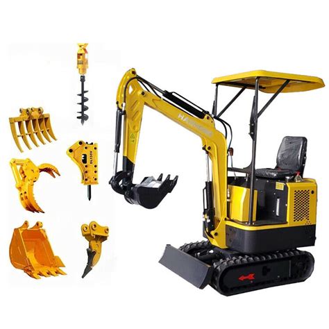 1 ton mini excavator attachments|aftermarket attachments for mini excavator.